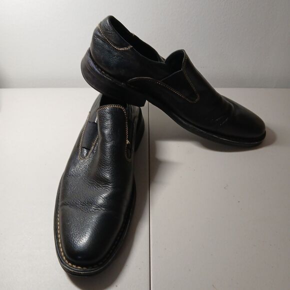 Cole Haan Men\'s Black Leather Slip On Dress Loafers Size 9M C03507 main image 6